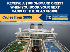 Book your Oasis Cruise starting from $899!
